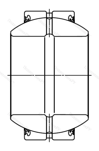 Шарнирный подшипник GE 90 ES 2RS в Челябинске