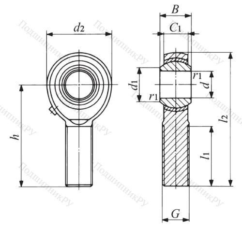 Шарнирная головка POS 22 L в Челябинске