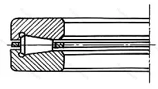 Модификация подшипника 9019452А размер 260x480x155 от производителя  ГПЗ-9