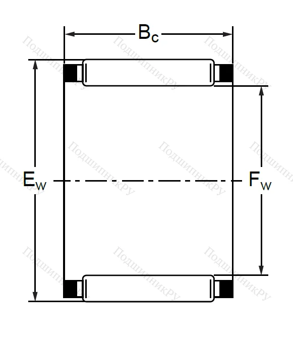 Подшипник K 14x19x10 (KT) в Челябинске