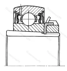 Подшипник  680314 размер 70x150x39/78 от производителя  ГПЗ-23