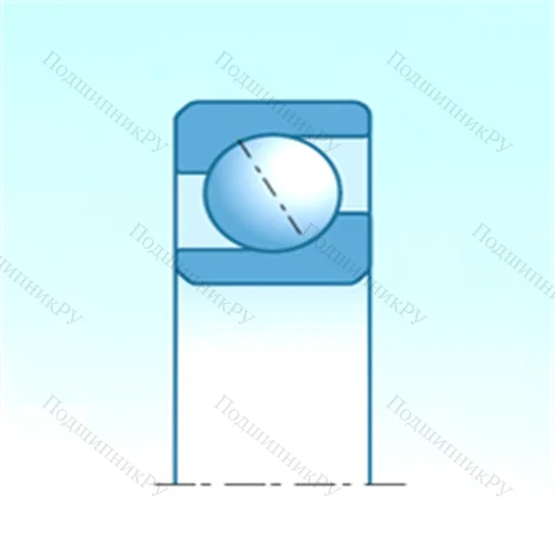 Подшипник шариковый радиально-упорный 2LA-HSE 017ADG/GNP 42 от производителя  NTN