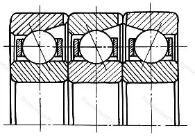 Подшипник 7011ACD/P 4ATBTB размер 55x90x54 от производителя  SKF