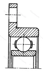 Модификация подшипника 5-740702ЛП размер 15x30/44x5 ГПЗ-31
