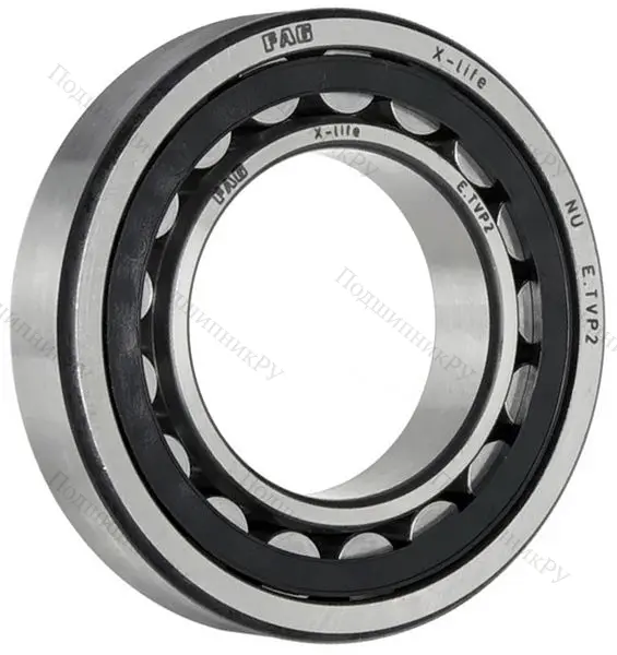 Роликовый цилиндрический подшипник NU 2306 E XL TVP 2