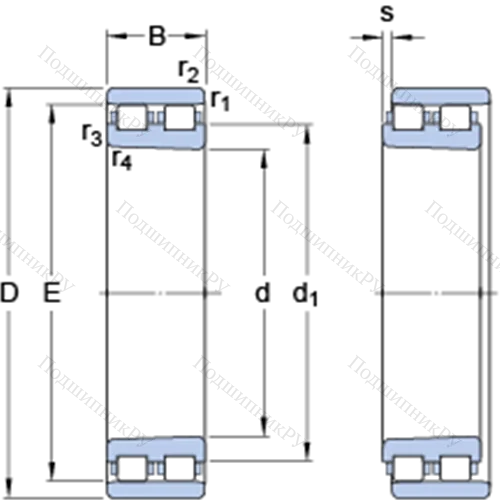 Прецизионные двухрядные цилиндрические роликоподшипники NN 3020 KTN 9/SP от производителя  SKF
