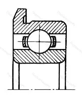 Модификация подшипника 26-830700АК2Е размер 10,1x81x23 от производителя  ГПЗ-23