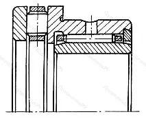 Подшипник NKXR 50Z+IR 45O 50 размер 45x62/70x35 от производителя  SKF