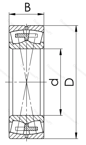 Сферический роликовый подшипник 3003134 Н (23034 MW 33) в Челябинске