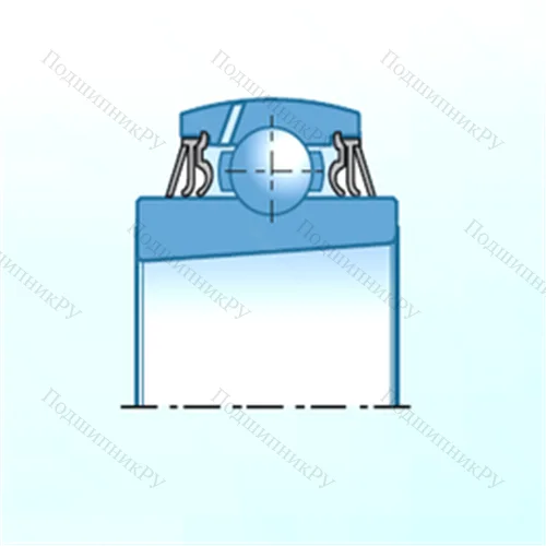 Подшипник шариковый радиальный UK 320G 2H