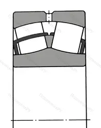 Подшипник  24092 (4053192) размер 460x680x218 от производителя  SKF