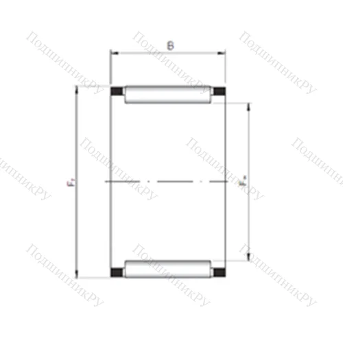 Подшипник игольчатый радиальный KZK 28X 35X 16 от производителя  CX