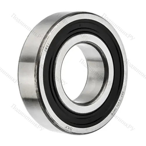 Однорядный шариковый подшипник 6207 2RS 1 от производителя  SKF