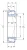Конический роликовый подшипник 30313 J 2/Q от производителя  SKF