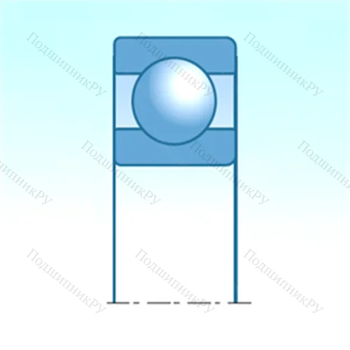 Подшипник шариковый радиальный 6207-RS 1/MT 33BR 196 от производителя  SKF