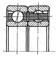 Подшипник  7214C/DB (236214) размер 70x125x48 от производителя  SKF