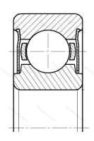 Подшипник  605-ZZ (80015) размер 5x14x5