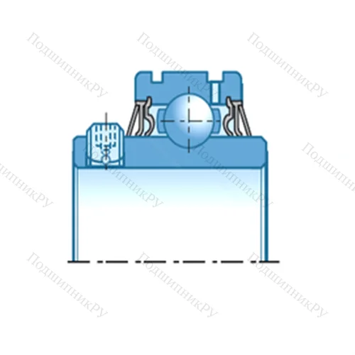 Подшипник шариковый радиальный UCS 215D 1