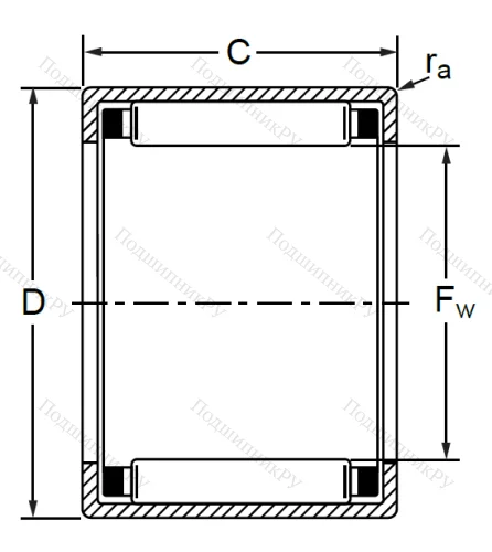 Подшипник HK 121612 в Челябинске