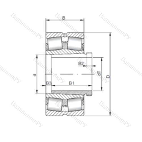 Подшипник роликовый радиальный самоцентрирующийся 240/1060 K 30CW 33+AH 240/1060 от производителя  CX