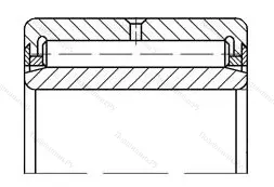 Подшипник  4344115 размер 75x115x40 от производителя  ГПЗ-11