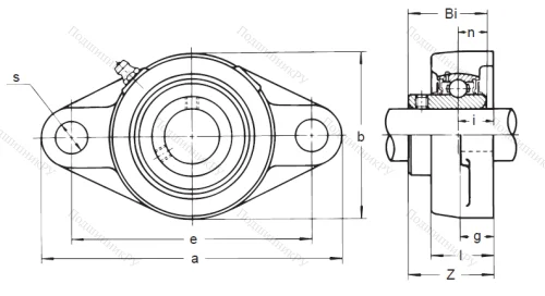 Подшипниковый узел UCFL 210 в Челябинске