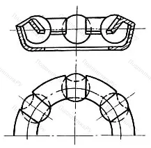 Модификация подшипника 876707 размер 26,6x36,3x4 от производителя  ГПЗ-23