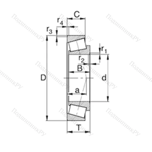 Подшипник роликовый радиально-упорный S 28985/S 28920 от производителя  KBC