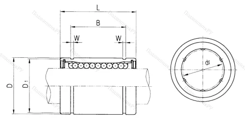 Подшипник LM 50 UU в Челябинске