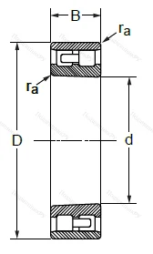 Двухрядный роликовый подшипник NN 3016 KMP 5 (3182116-5 Л ГОСТ) в Челябинске