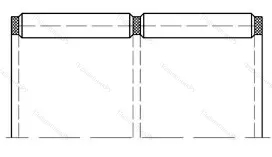 Модификация подшипника 664818Д размер 89x100x42,5 от производителя  ГПЗ-11