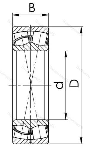 Сферический роликовый подшипник 53618 АН (22318 CW 33) в Челябинске