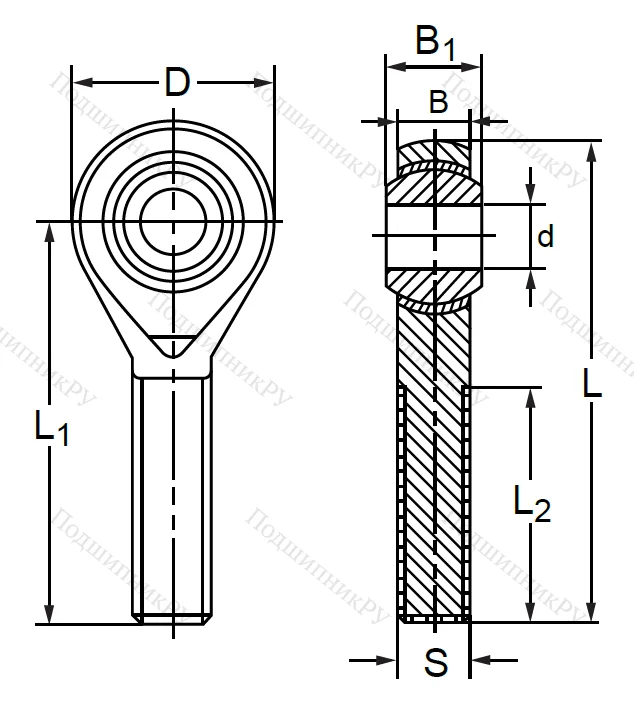 Шарнирная головка POS 12 L в Челябинске