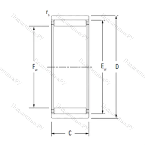 Подшипник игольчатый радиальный RNAO 22X 30X 13 от производителя  KOYO
