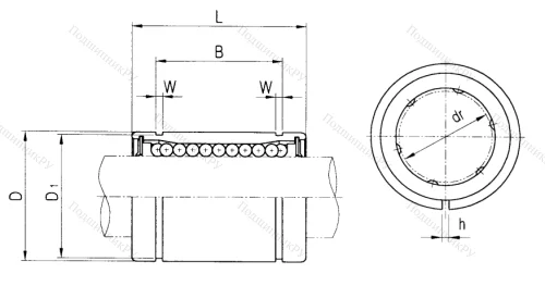 Подшипник LM 8 UU AJ в Челябинске