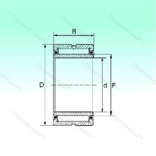 Подшипник игольчатый радиальный NKI 30/30 от производителя  NBS