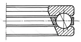 Подшипник  218409 размер 45x100x39 от производителя  ГПЗ-1