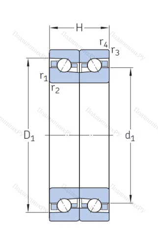 Сверхточный подшипник BTM 90 ATN 9/DBA VQ 496 от производителя  SKF