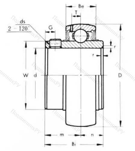 Подшипник MUC 207 FD (ASAHI) в Челябинске
