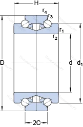 Подшипник BTW 180 CM/SP в Челябинске