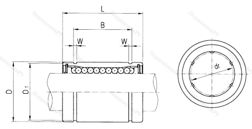 Подшипник LME 12 UU в Челябинске