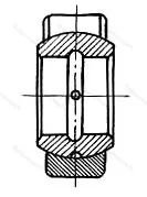 Подшипник GE 50 EXS размер 50x75x35/28 от производителя  SKF Подшипник GE 50 EXS размер 50x75x35/28 от производителя  SKF