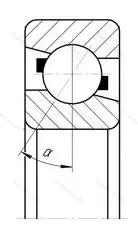 Модификация подшипника 5-46115К размер 75x115x20 от производителя  ГПЗ-3