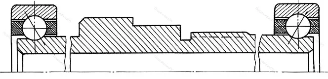 Модификация подшипника 4-106092Е размер 4,02x6/15x22,5 ГПЗ-4