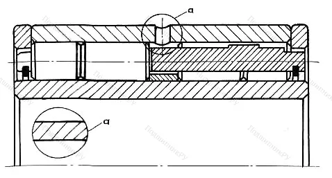 Подшипник  442817 размер 85x145x102 от производителя  ГПЗ-1