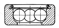 Модификация подшипника 506057К1 размер 8,8x16x5,5 ГПЗ-31
