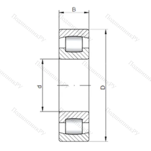 Подшипник роликовый радиальный самоцентрирующийся 20313 C от производителя  CX