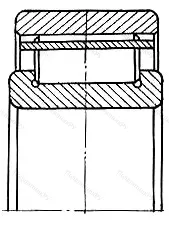 Модификация подшипника 954712К1 размер 60x120x58/60 ГПЗ-600 от производителя  ГПЗ-600