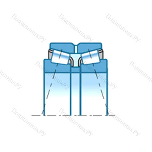 Подшипник роликовый радиально-упорный 4T-CRI-2554