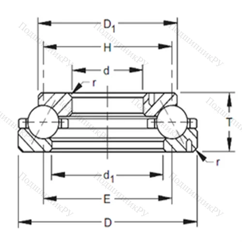 Подшипник шариковый радиально-упорный 200TVL 850